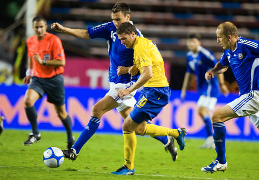Tim Sparv, Finland och Marcus Berg, Sverige