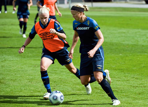 Anna Paulson och Sara Larsson