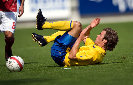 Emil Salomonsson, Sverige, på rygg