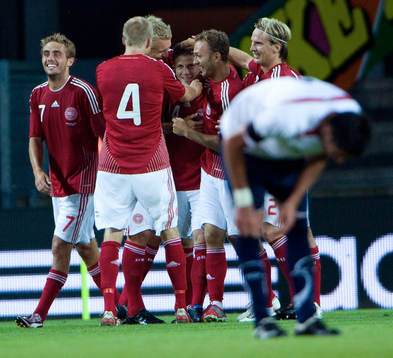 1-1, Danmark har kvitterat