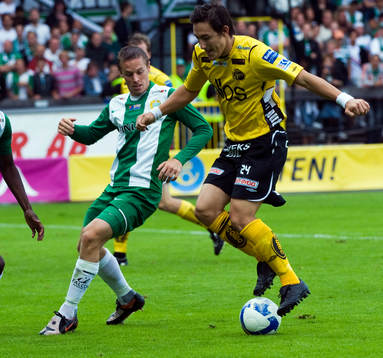 David Johansson, Hammarby och Stefan Ishizaki, Elfsborg
