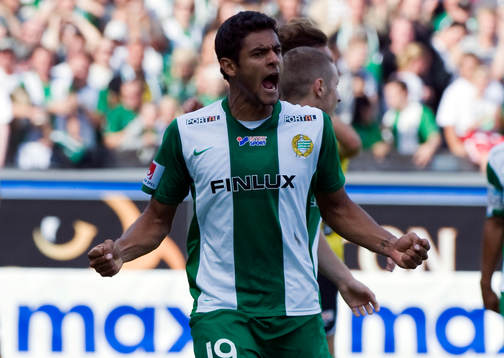 Rafael Leandro Magalhaes, Hammarby. Jubel