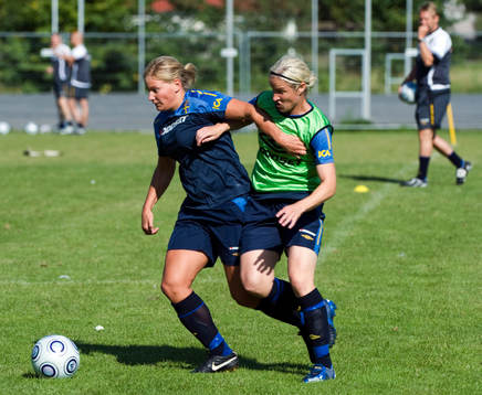 Sara Lindén och Victoria Sandell Svensson