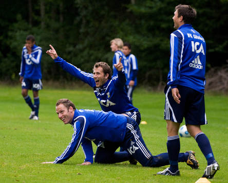 Tobias Hysén, Kim Christensen, målvakt