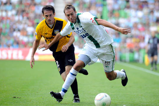 Csaba Feher, NAC och Andreas Granqvist, Groningen