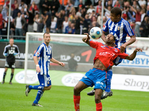 René Makondele, Helsingborg. Mikael Dyrestam, Hjalmar