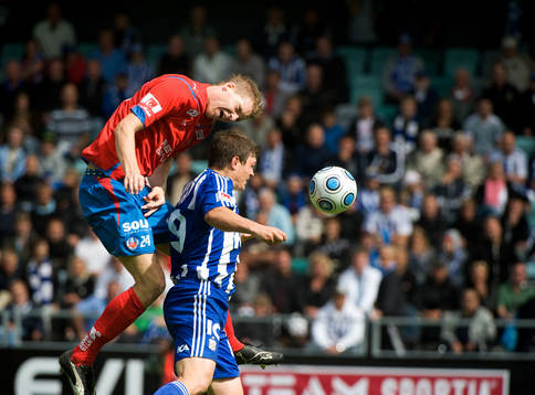 Marcus Nilsson, Helsingborg. Hannes Stiller, IFK Göteborg