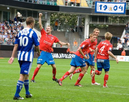 Marcus Nilsson, Helsingborg, jubel