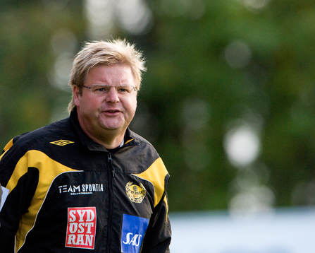 Peter Swärdh, tränare,  ilsken