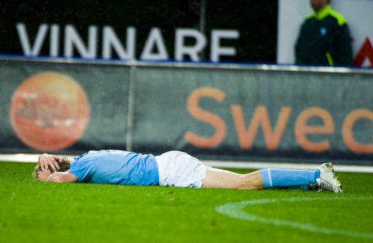 Daniel Larsson,  var ingen "Vinnare" idag, depp