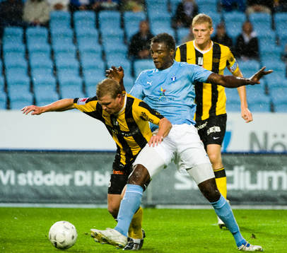 David Frölund, Häcken och Edward Ofere, Malmö