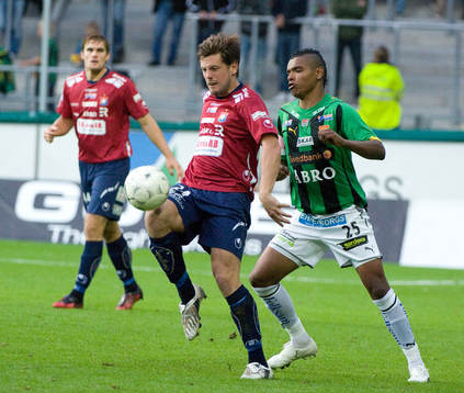 Sebastian Johansson, Örgryte. Wanderson do Carmo, GAIS