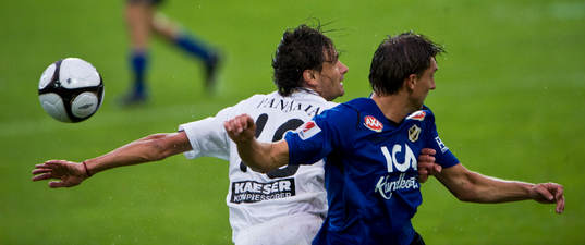 Ivan Obolo, AIK och Mikael Rosén, Halmstad