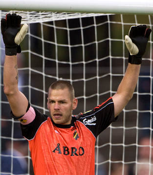 Daniel Örlund, målvakt