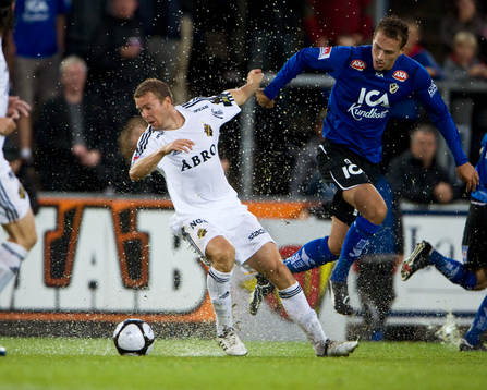 Markus Jonsson, AIK och Emir Kujovic, Halmstad