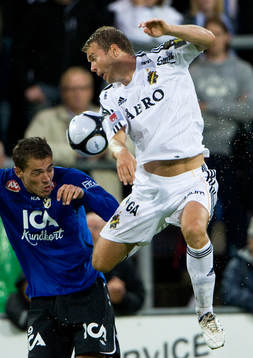 Emir Kujovic, Halmstad och Markus Jonsson, AIK