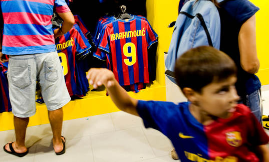 Supportershop, tröjor med Zlatan Ibrahimovic. Tröja,