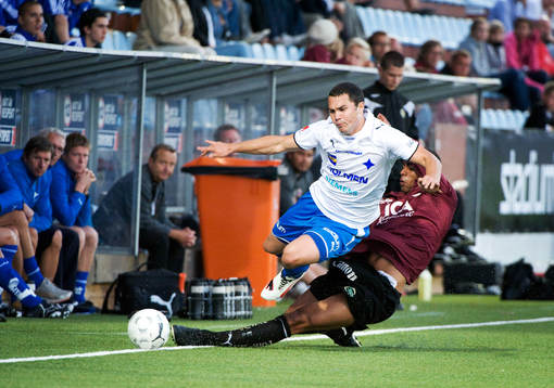 Armando Ibrakovic, Norrköping. Kyle Konwea, Qviding