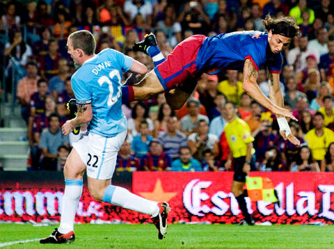Dunne, Manchester City, Zlatan Ibrahimovic, Barcelona