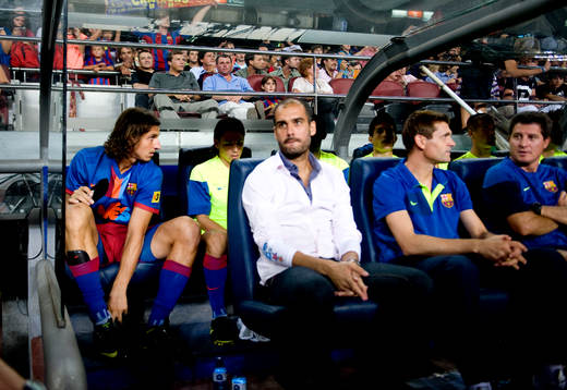 Zlatan Ibrahimovic, Barcelona på bänken, Josep Guardiola,