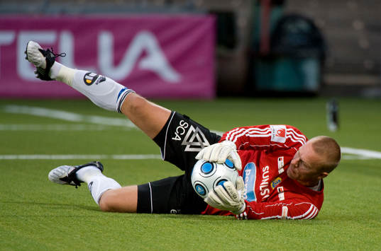 Fredrik Sundfors, Målvakt