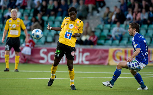 Patrick Osiako, Mjällby mot Daniel Sliper, Sundsvall