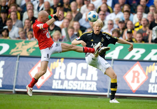 Henrik Rydström, Kalmar  och Mikael Thorstensson, AIK