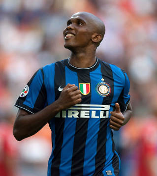 Samuel Eto'o, Inter, glädje, jubel