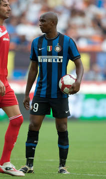 Samuel Eto'o, Inter, glädje, jubel