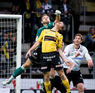 John Alvbåge, målvakt, Örebro. Daniel Mobaeck, Elfsborg