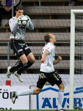 Ante Covic, målvakt, Elfsborg och Kim Olsen, Örebro