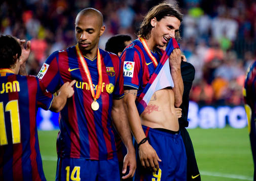 Thierry Henry, Zlatan Ibrahimovic