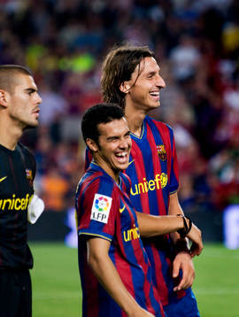 Pedro, Zlatan Ibrahimovic