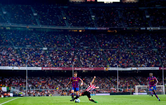 Zlatan Ibrahimovic, Barcelona på Nou Camp
