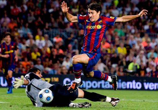 Fotboll, spansk, spanska supercupen, Barcelona - Athletic
