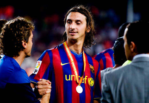 Zlatan Ibrahimovic, med medalj