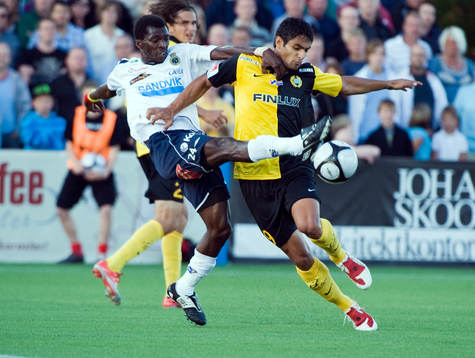 Yussif Chibsah, Gefle och Rafael Leandro Magalhaes, Hammarby