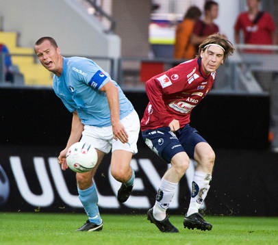 Daniel Andersson, Malmö, skadade sig illa