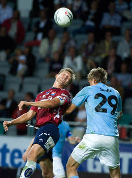 Marcus Allbäck, Örgryte. Jasmin Sudic, Malmö FF