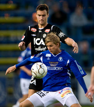 Tim Sparv, Halmstad och Andreas Drugge, Trelleborg