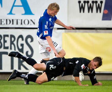 Fredrik Jensen, Trelleborg och Tomas Zvirgzdauskas, Halmstad