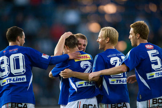 4-0 Trelleborg jubel