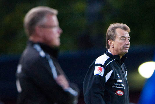 Tom Prahl och Jan Andersson, tränare
