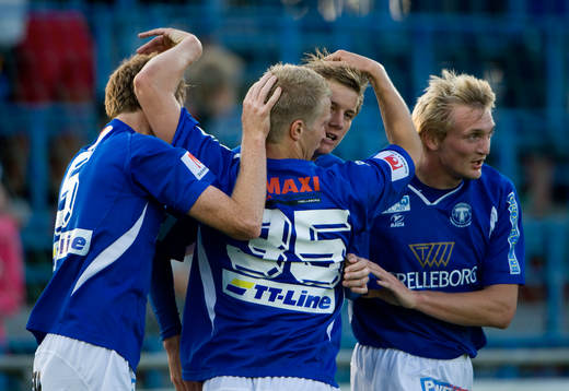 2-0 Andreas Drugge och jubel i Trelleborg
