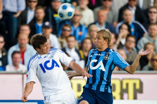 Hannes Stiller IFK Göteborg och Petter Gustafsson,