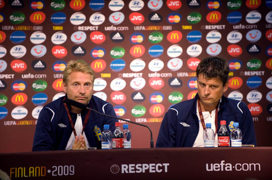 Thomas Dennerby, Förbundskapten och Mats Börjesson,