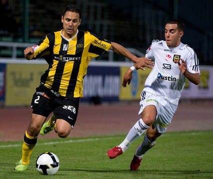 Johan Lind, Häcken. Dalil Benyahia, Brommapojkarna