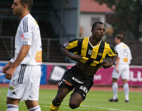 John Chibuike, Häcken, jubel
