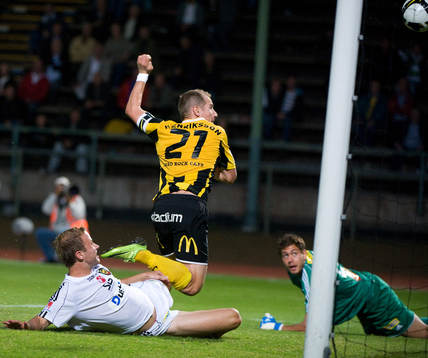 Kristoffer Nordfeldt, målvakt, Brommapojkarna. Jonas