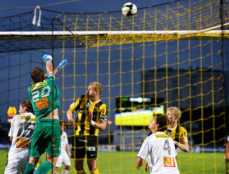 Kristoffer Nordfeldt, målvakt, Brommapojkarna. Jonas